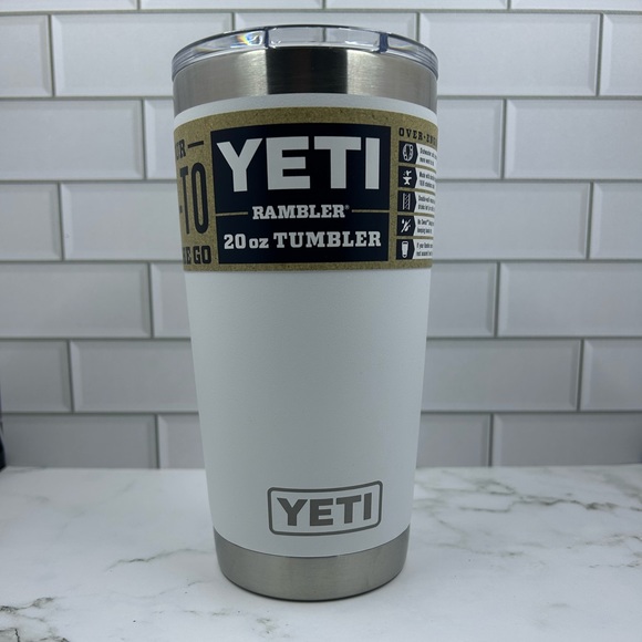 Yeti Other - YETI Rambler 20 oz Stainless Steel Vacuum Insulated Tumbler w/MagSlider Lid NEW